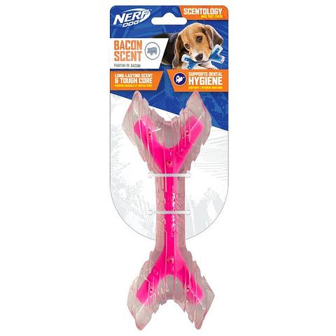Nerf Scentology Curved Bone Bacon Clear/Pink 22.5cm   ... for the girls!