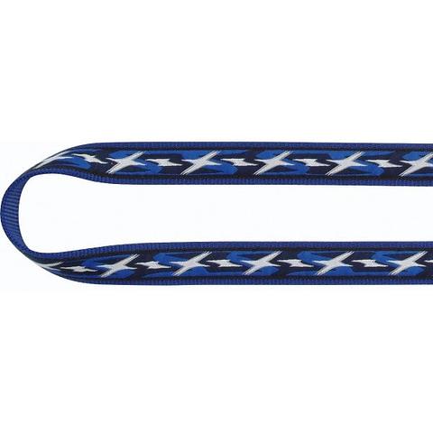 Nylon Leash/Comfort Handle Ninja - Blue 25mm wide x 1.2mt