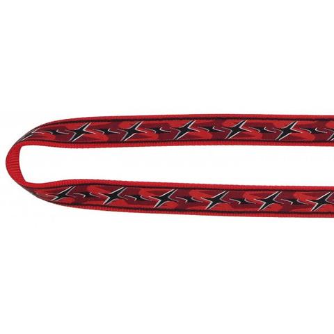 Nylon Leash/Comfort Handle Ninja - Red 16mm 1.2mtr
