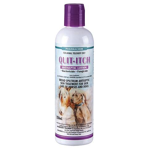 QUIT-ITCH LOTION .. All rounder antiseptic skin treatment dogs-Cats-Horses
