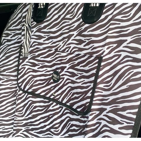 Zebra Black & White - Single car seat cover
